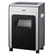 得力9913碎纸机 电动离子净碎纸机粒状 电动办公家用