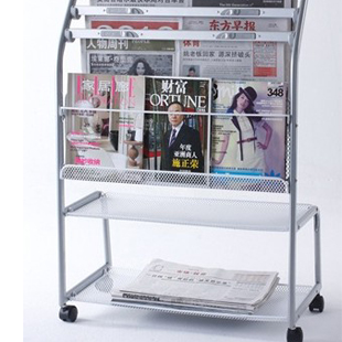 得力9304博库报刊架/书报架/展示架/杂志架/