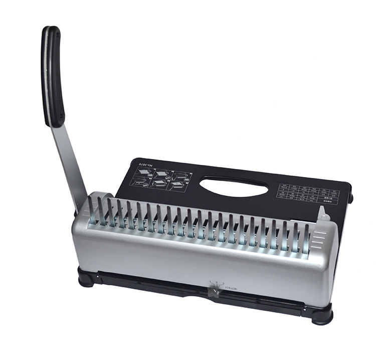 得力文具批发得力3870梳式装订机 打孔机 压条装订机