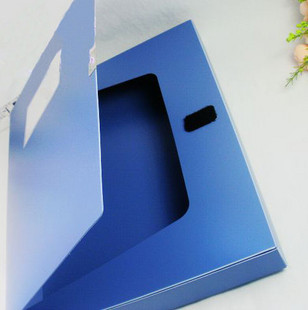 得力档案盒5602 2寸文件盒 A4资料盒 办公用品批发