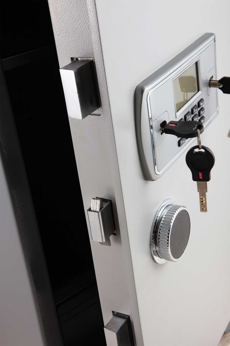 得力3646家用防盗保管箱办公保险箱电子密码锁