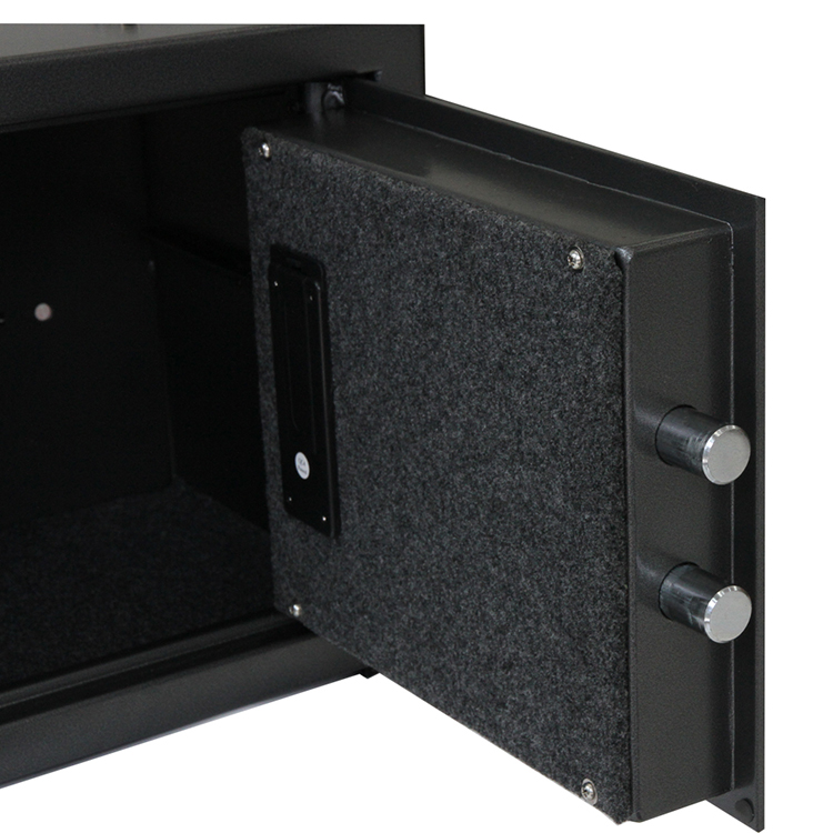 得力3652 电子保管箱保险箱家用办公迷你入墙 特价