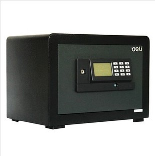 正品得力文具3621保险箱，保管箱3C认证 密码柜22KG