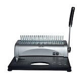 得力文具批发得力3870梳式装订机 打孔机 压条装订机